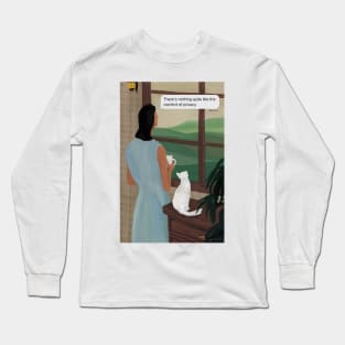 Comforting privacy Long Sleeve T-Shirt